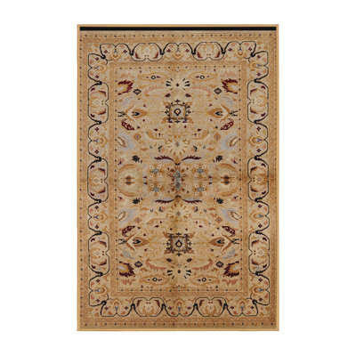 Tapis oriental brun / beige Halsey