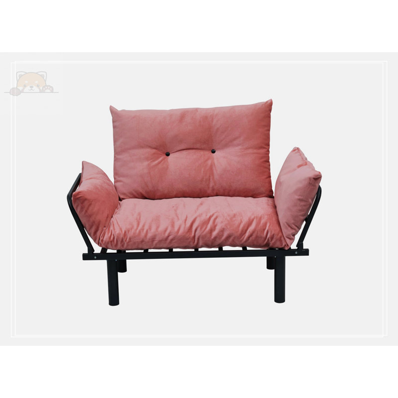 Causeuse Libbyann, Rose Velvet
