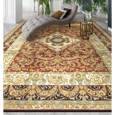 Hand Knotted Wool Indoor Rug