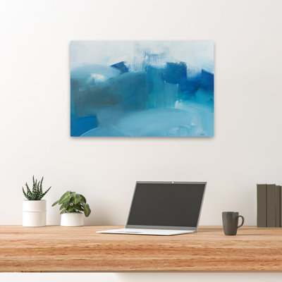 Abstract Brush Strokes - Stormy Seas