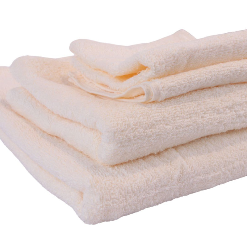 Towel Set - Super Soft 100% Combed Cotton 2 Face Towels,1 Hand Towel & 1 Bath Towel, 390 GSM, Soft & Absorbent Bundle, (PEACH)