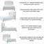 54" King/Queen Size Upholstered Wingback Bed With Headboard - Premium Textured Platform Bed, No Box Spring Needed​​-116988477