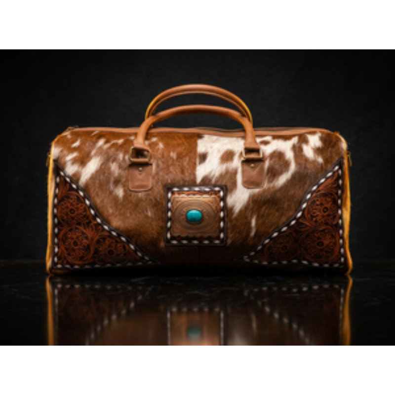 Sac de voyage en cuir de luxe fabriqué à la main - compagnon de voyage intemporel
