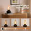 Romica Vintage Oil Lamp Style Creative Glass USB Table Lamp