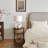 22.04" Single Resin Table Lamp Farmhouse for Bedroom Bedside Nightstand