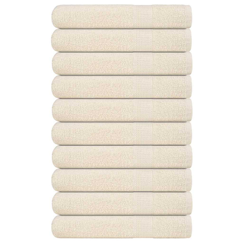 Randeen 100% Cotton Bath Towel, Cream