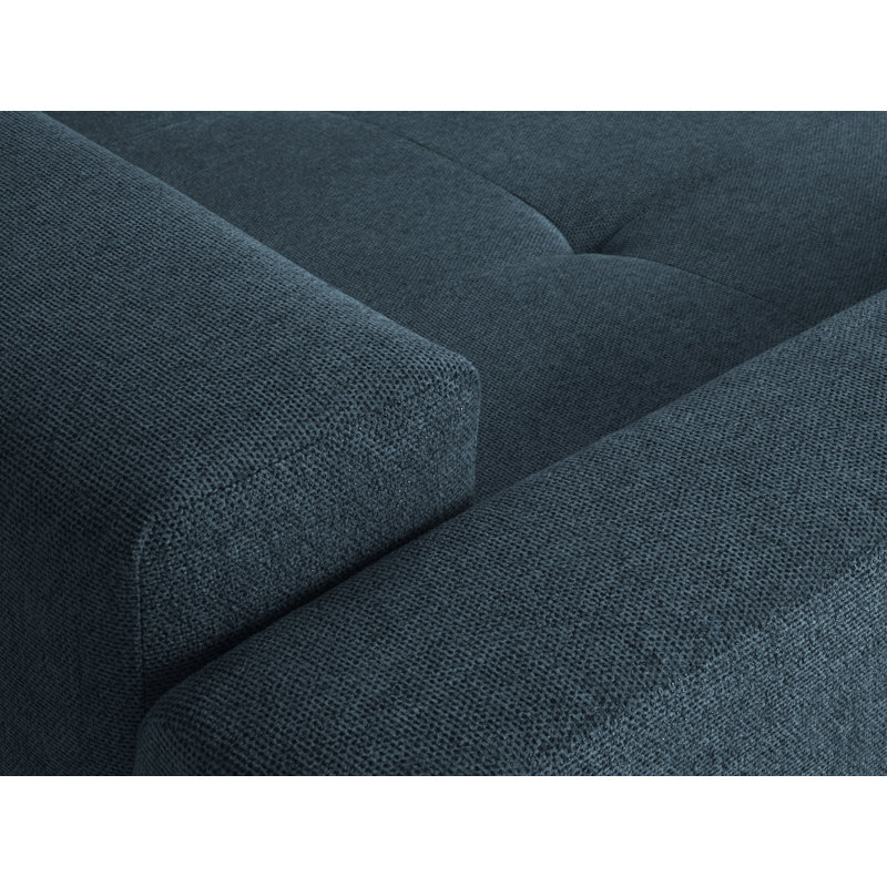 Ironesha 4 Seater Sofa Bed, Blue, Right Hand Facing