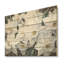 Minimalisme, jonquilles blanches I - Jonquilles, art mural sur bois de pin naturel-1568115164