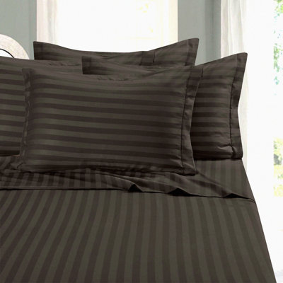 Luxury Stripe Silky Soft Wrinkle-Free Sheet Set