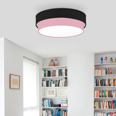 Elanaz Fabric Flush Mount