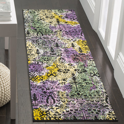 Chris Watercolor Performance Floral Rug