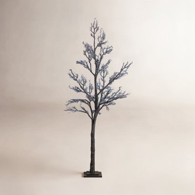 72" Pre-Lit Twig Tree with Base Included