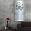 Métal luxueux «Blue Mums» par Cindy Jacobs, métal «Blue Mums» par Cindy Jacobs