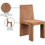 Chaise en velours côtelé Benson-112067023