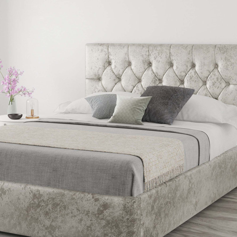 Talcott Upholstered Headboard, Single (3'), Velvet Pearl