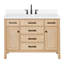 Meuble-lavabo à simple cuve avec plateau en quartz blanc pur Broeder-2146738380-1894689521-2146738377