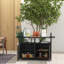 Table de bar en rotin PE