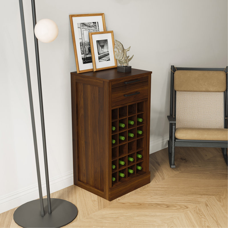 Buffet brun modulaire 24 pièces, Noir