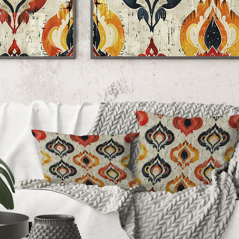Coussin décoratif géométrique