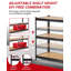 Étagère de garage robuste à 3 niveaux, support de rangement réglable en métal, tablette utilitaire d'une capacité de 1320 lb-607465487