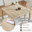 Ensemble de salle à manger moderne Waveen avec table carrée et chaises rembourrées