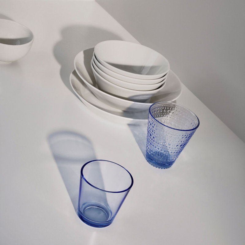 Kastehelmi Drinking Glass, Aqua
