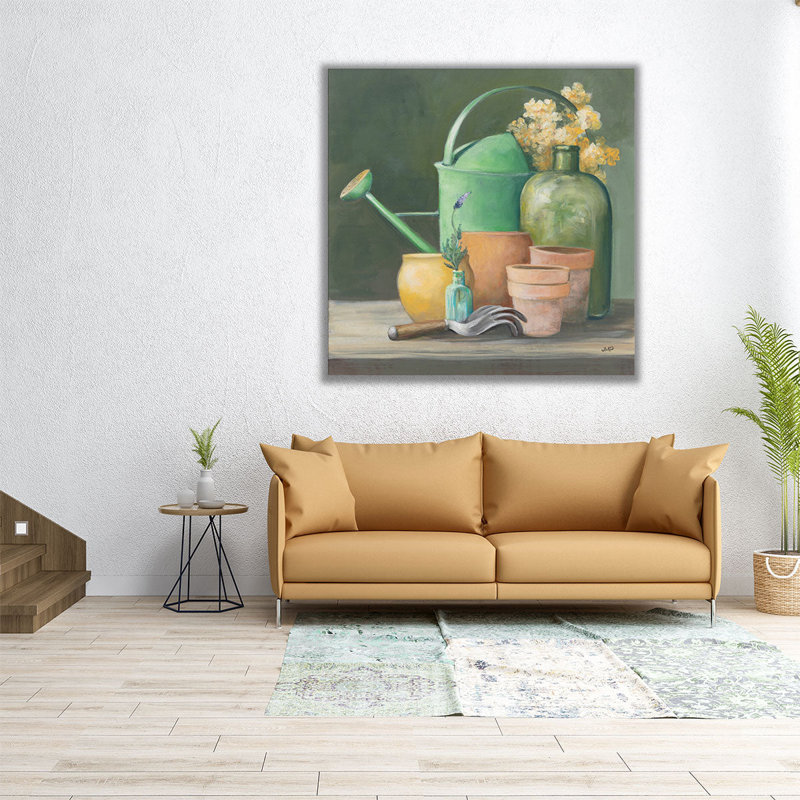 Abri de jardin - reproduction d'art sur toile, H 12 po x l 12 po