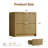 2 Drawer Nightstand, Set Of 2-1377976529