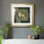 Jungle Lion - Reproduction d'art graphique sur papier encadré-257843177-257843152