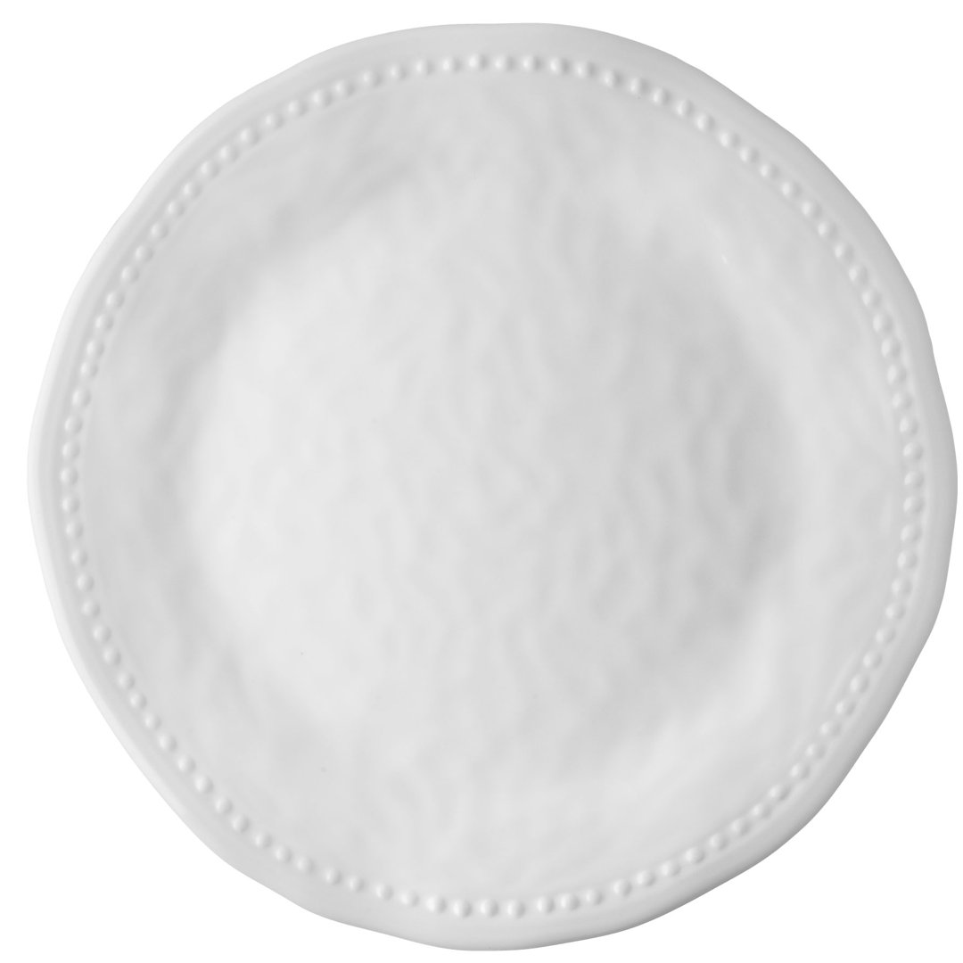 Tudor City 11'' Melamine Dinner Plate (Set of 6) August Grove®