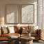Tranquil Layers, ensemble de 2 impressions dans un cadre-1919384721-1919384730