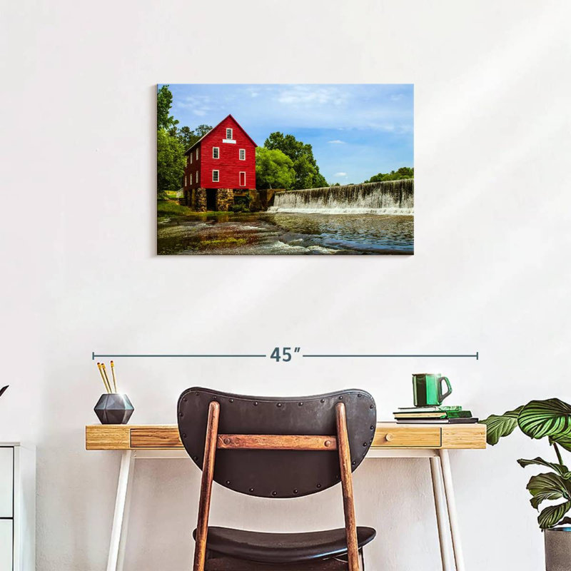 Lilie Starr's Mill, 20" H x 30" W