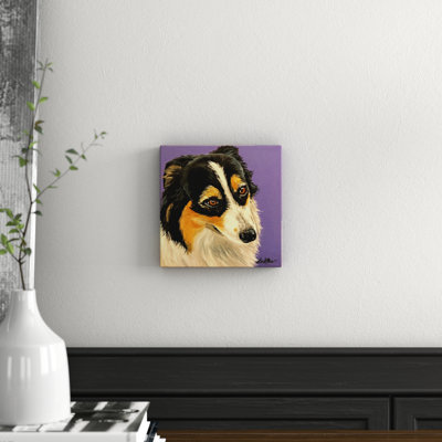 Exotic Sheltie 1 Piece Wrapped Canvas Painting