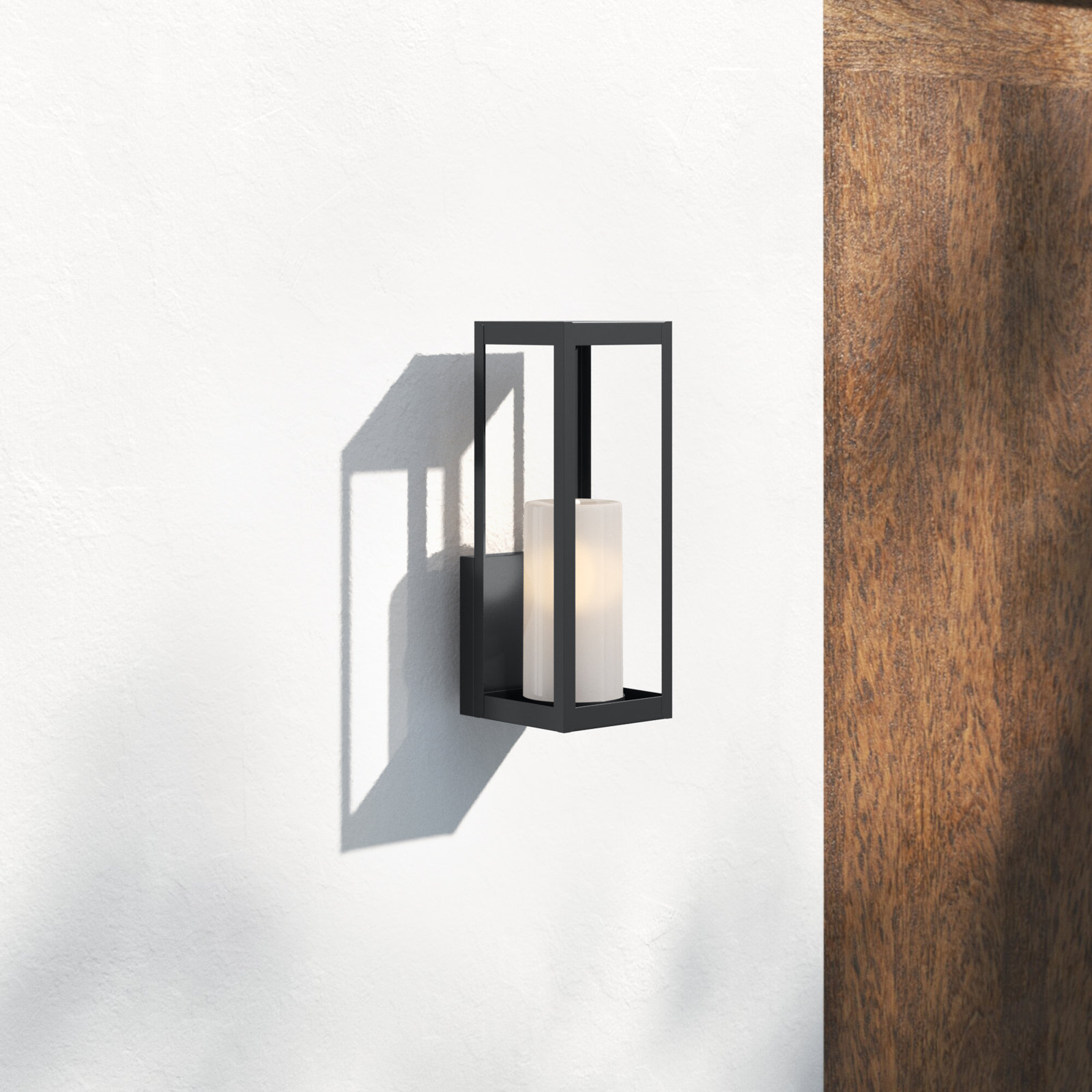 Saida Single Light Outdoor Wall Light, Small