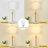 Adjustable Height Modern Table Lamps Set Of 2, 3-Way Dimmable LED Bulbs,  Fabric Shade-640880377-640880376