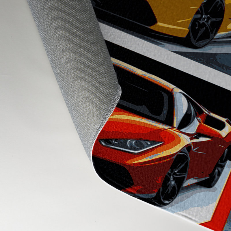Tapis intérieur et extérieur gris Transport, Rectangle 9 pi x 12 pi