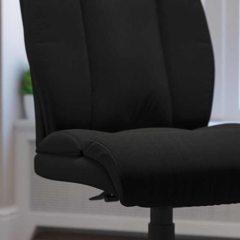 Big & Tall High Back Executive Swivel Ergonomic Office Chair with Full Headrest and Chrome Base, Fabric