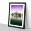 Skyline of Toronto in Canada in Abstract - Picture Frame Graphic Art Print-55739765-55739766