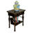Solid Wood End Table with Storage-25656124