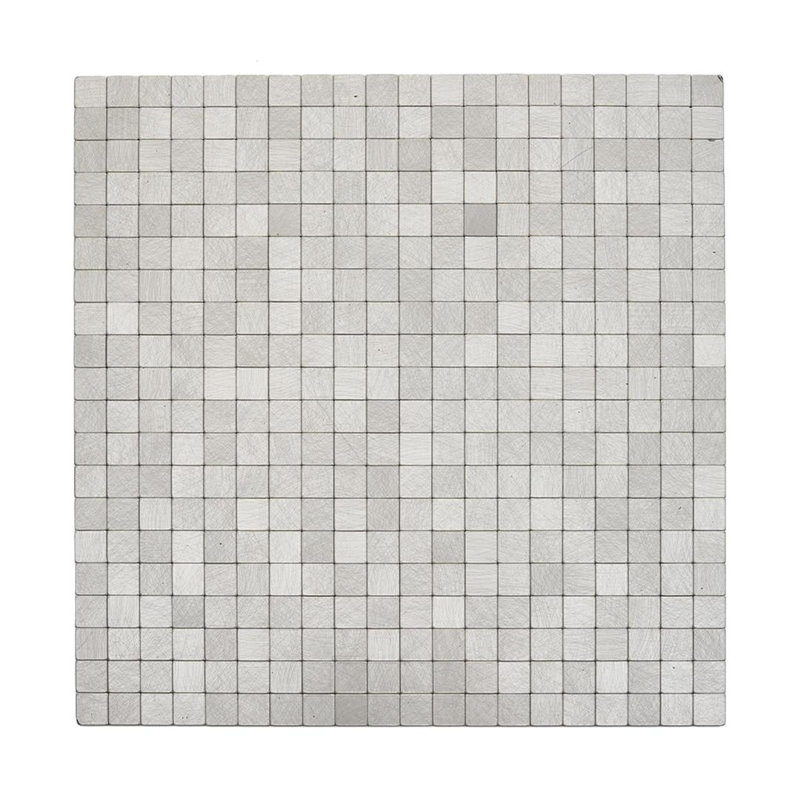 10Pcs Self-Adhesive Wall Tile Stickers, Grey