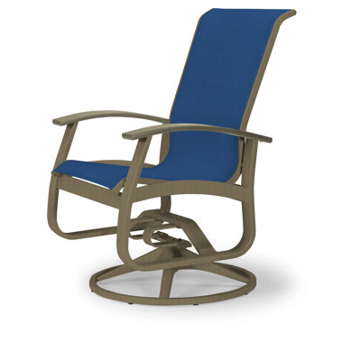 Chaise de patio pivotante Askar