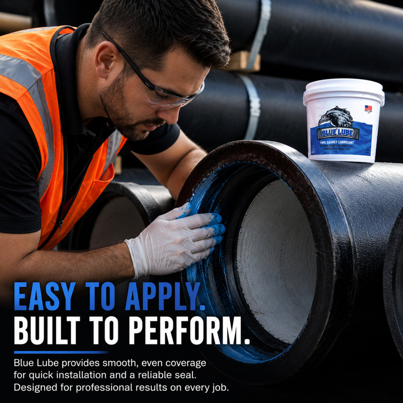 SUPPLYGIANT Lubrifiant pour joint de tuyau, lubrifiant à joint de 128 gallons pour le raccordement et le joint torique pour le caoutchouc et le plastique