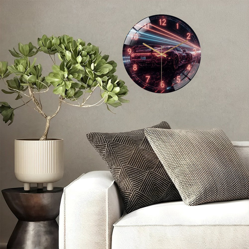 Horloge murale 12 po