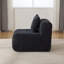 Chaise d'appoint moderne sans accoudoirs à siège profond avec repose-pieds et repose-pieds Cloud, sans assemblage requis-133753119