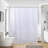Semi-Transparent Clear Shower Curtain