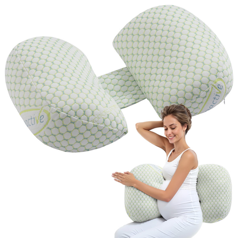Coussin de maternité en forme de W, enceinte de grossesse, doux et respirant