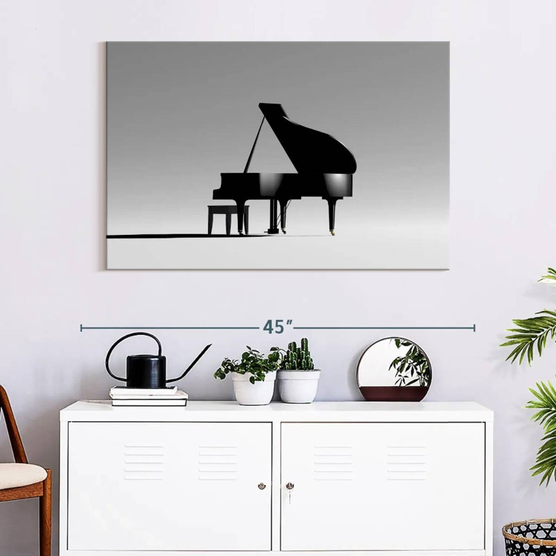 Abarca Grand Piano On White