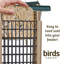 Mangeoire à queue en forme de gâteau 22,5 po Birds Choice, taupe / vert-14033298