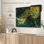 Abstrait "Vagues d'eau", reproduction sur toile-101455981