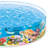 Intex SnapSet Kiddie 8 x 8 Foot Instant Swimming Pool, Deep Sea Blue